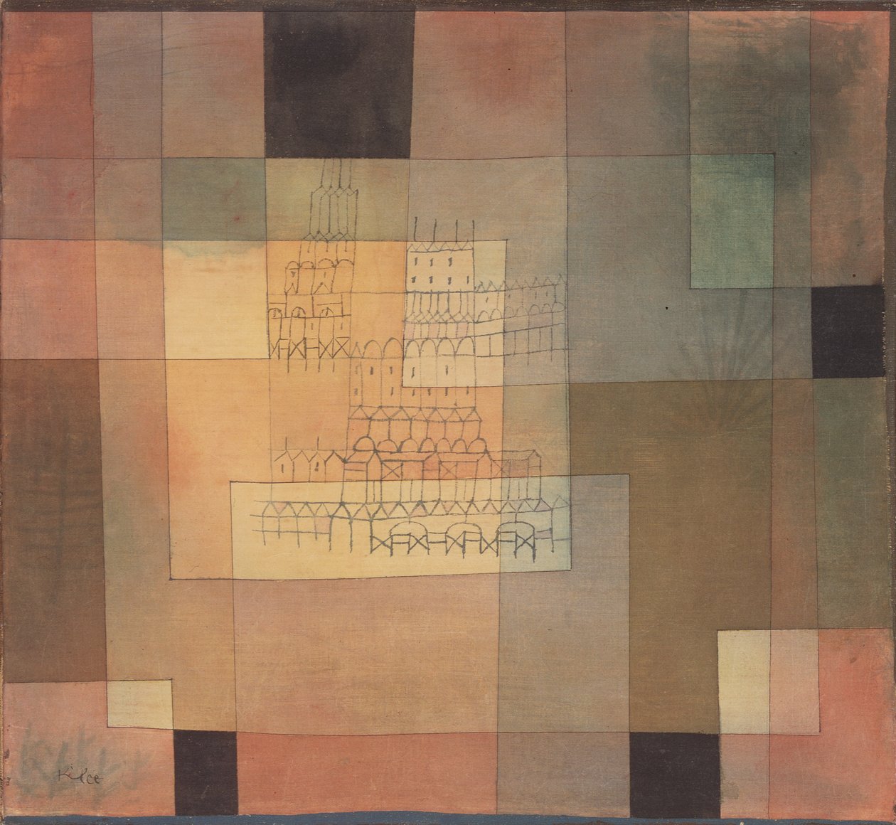 Architecture polyphonique - Paul Klee