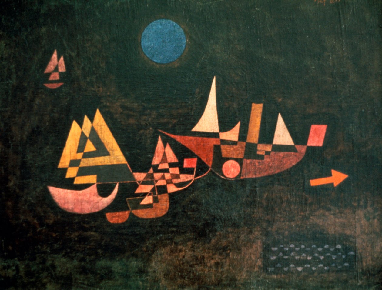 Les Navires partent - Paul Klee
