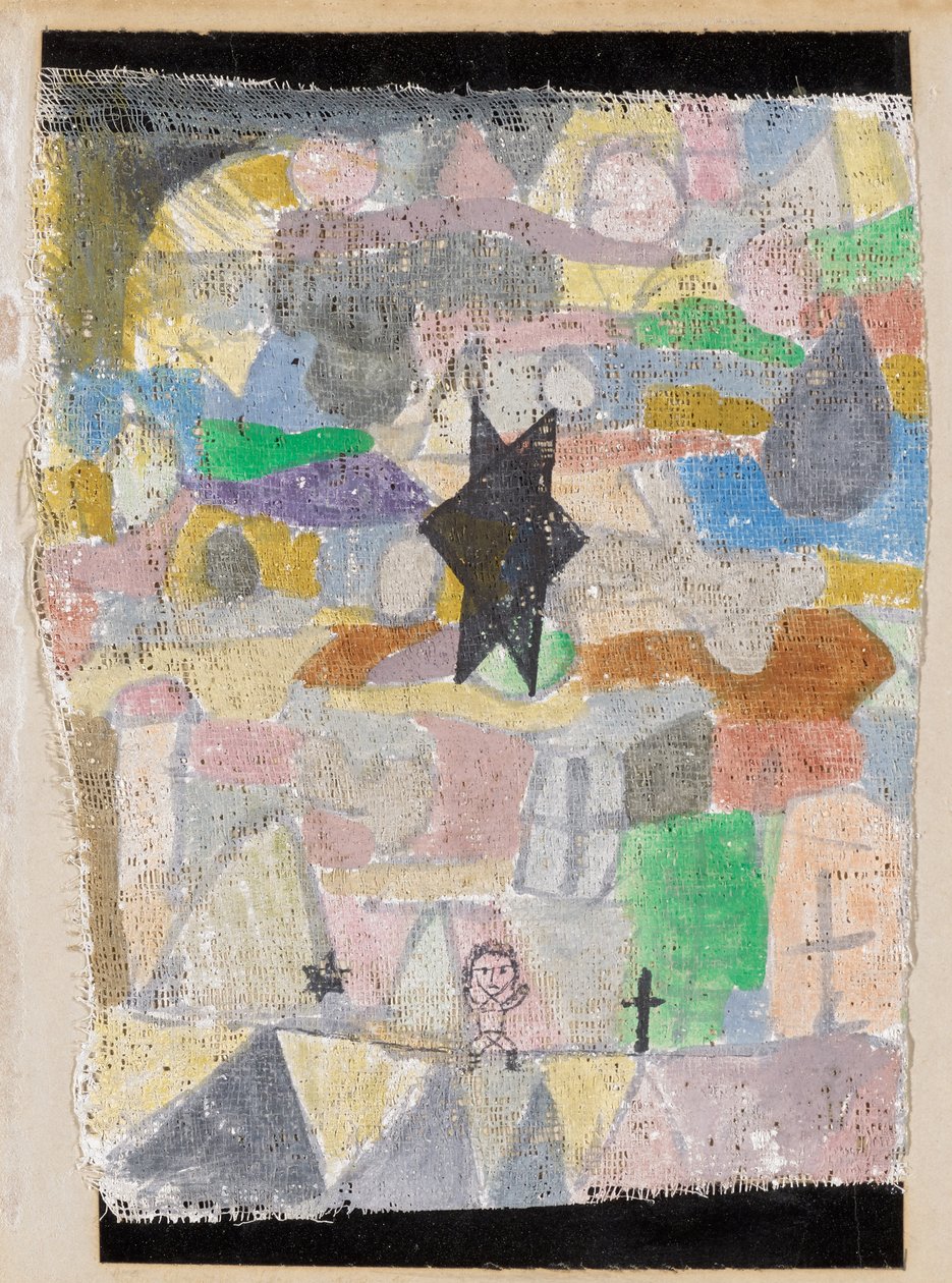 Sous une étoile noire, 1918 - Paul Klee