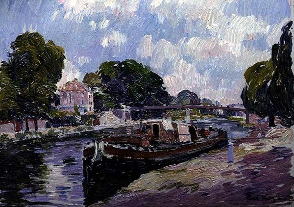 Le bateau-canal, Bougival - Paul Mathieu