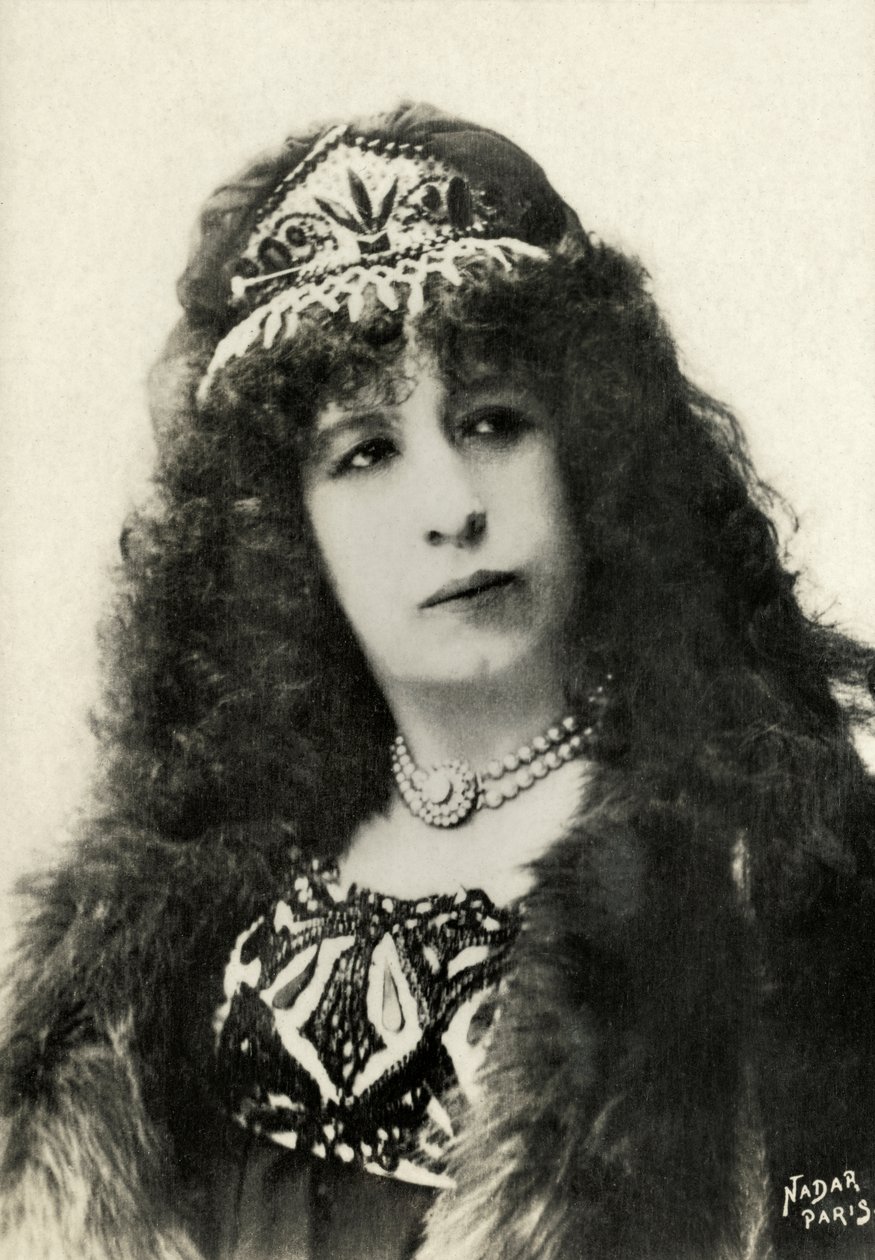 Portrait de Aimee Tessandier (photo) - Paul Nadar