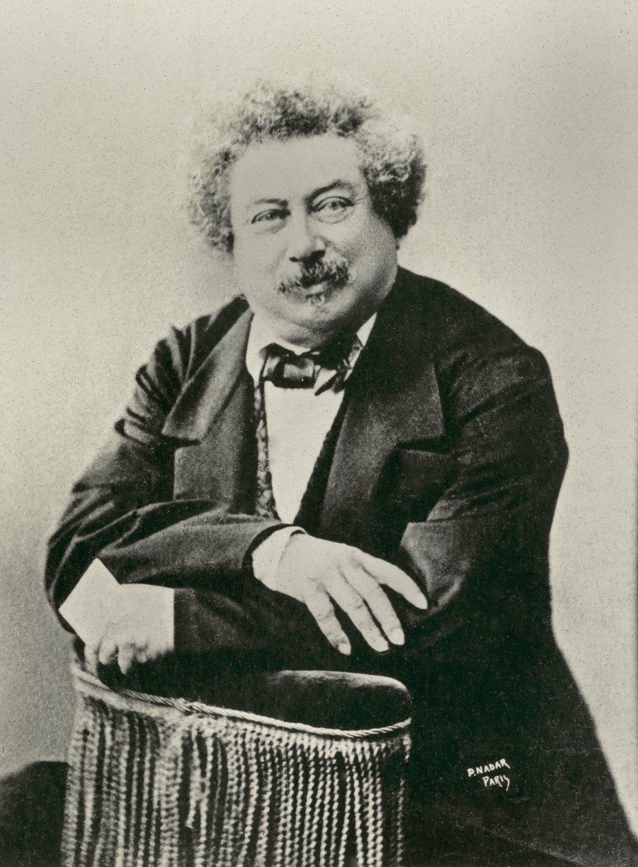 Portrait de Alexandre Dumas Père (photo) - Paul Nadar