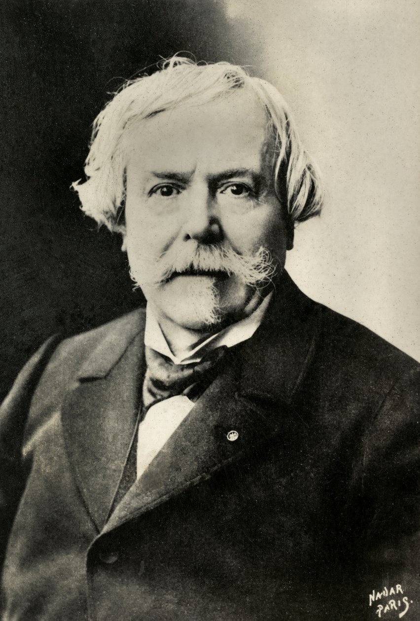 Portrait de Edmond de Goncourt (photo) - Paul Nadar