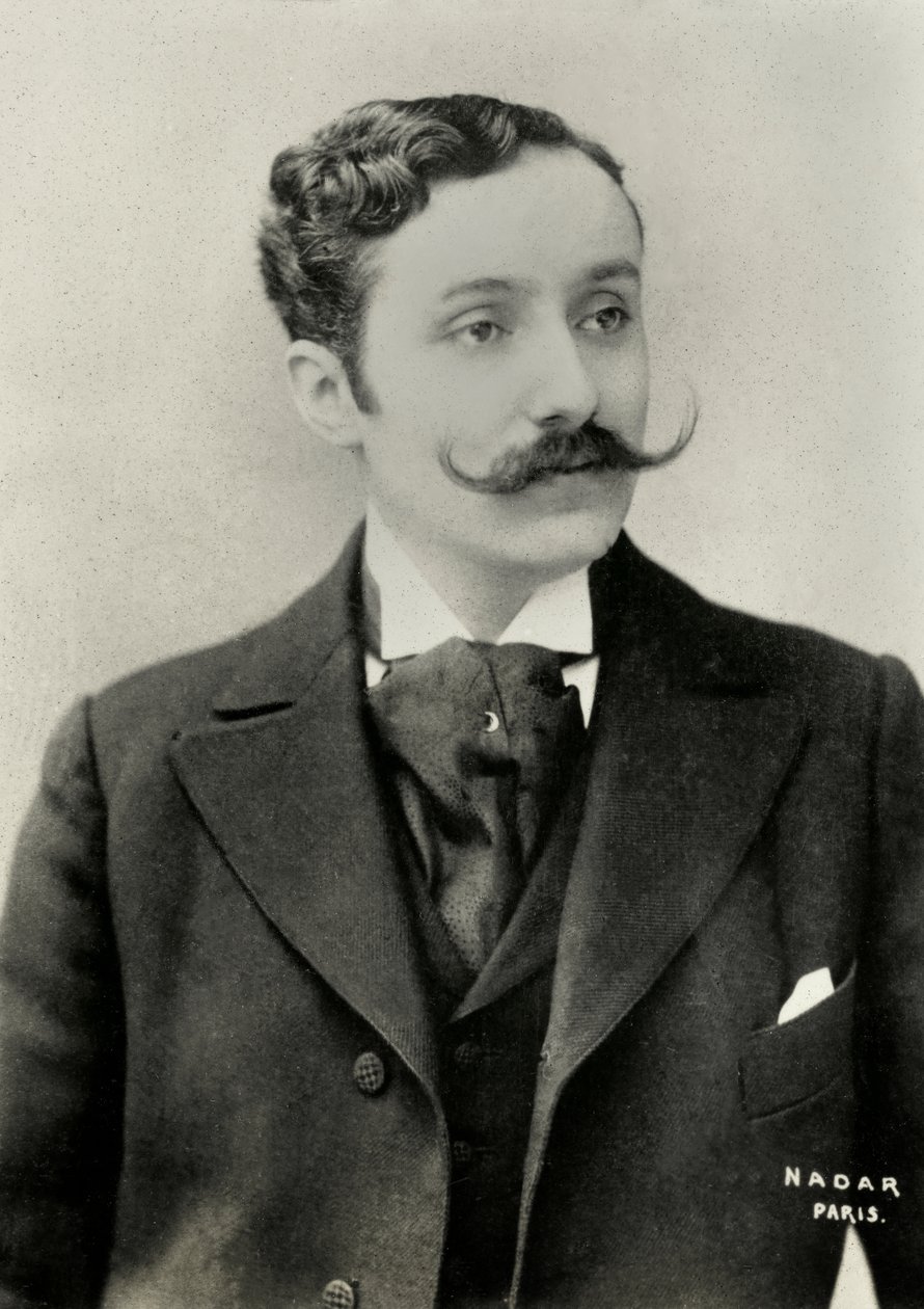Portrait de Georges de Porto Riche (photo) - Paul Nadar