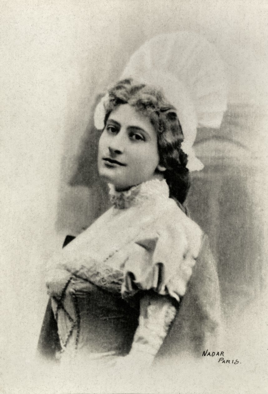 Portrait de Lucienne Breval (photo) - Paul Nadar