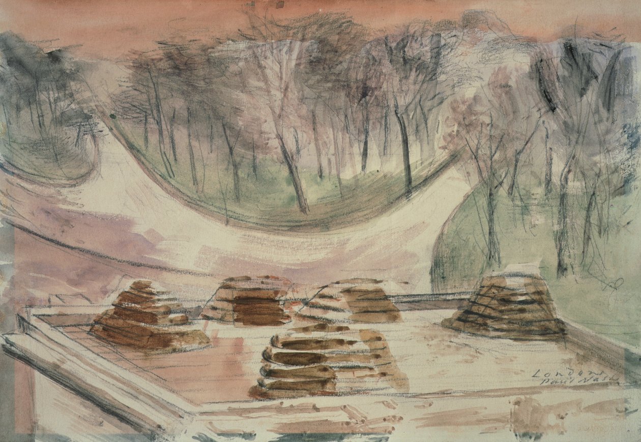 Parc de Londres, Défense de Marble Arch - Paul Nash