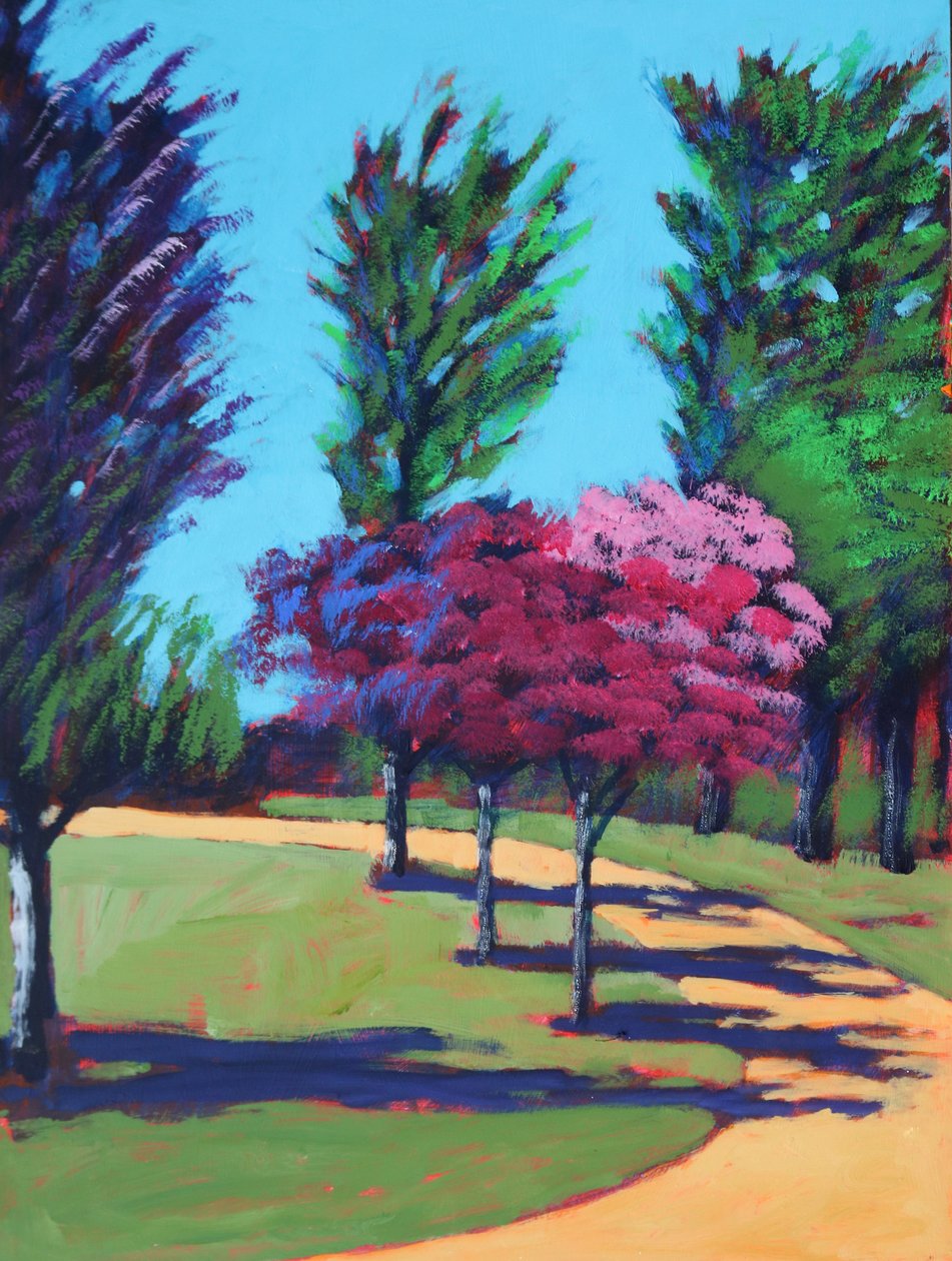 Quatre saisons, 2021 (acrylique sur panneau) - Paul Powis