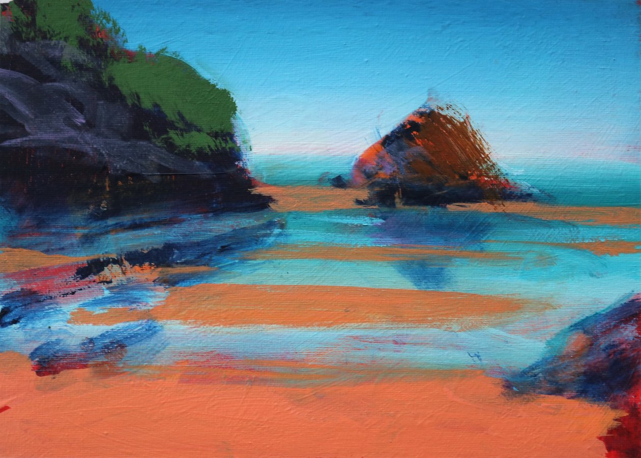 Little Haven, 2021 (acrylique sur toile) - Paul Powis