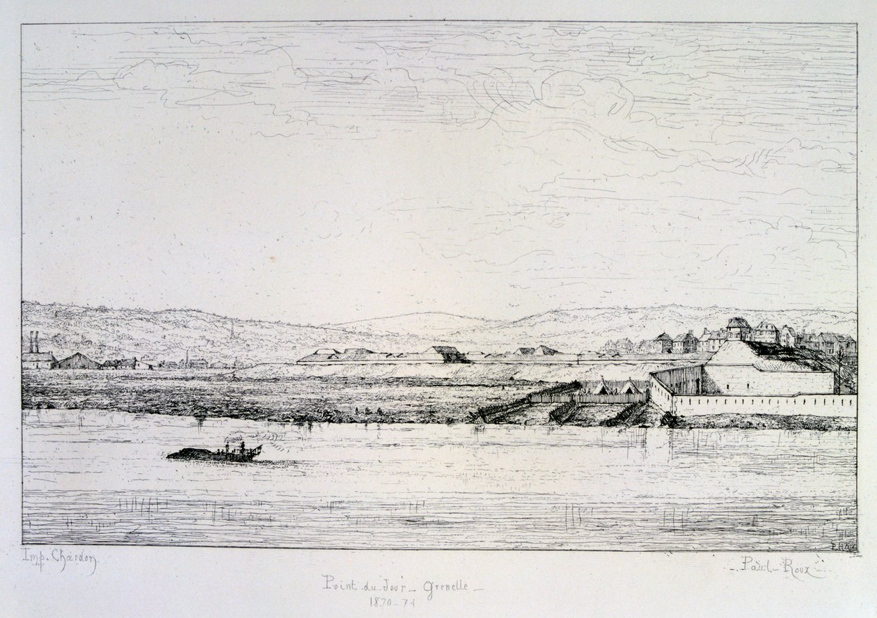 Point du Jour - Grenelle, Siège de Paris, 1870-1871 - Paul Roux