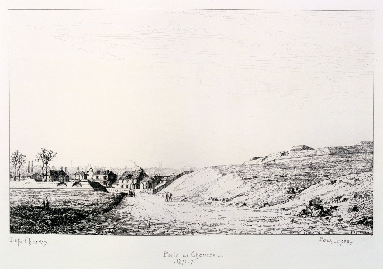 Poste de Charonne, Siège de Paris, 1870-1871 - Paul Roux