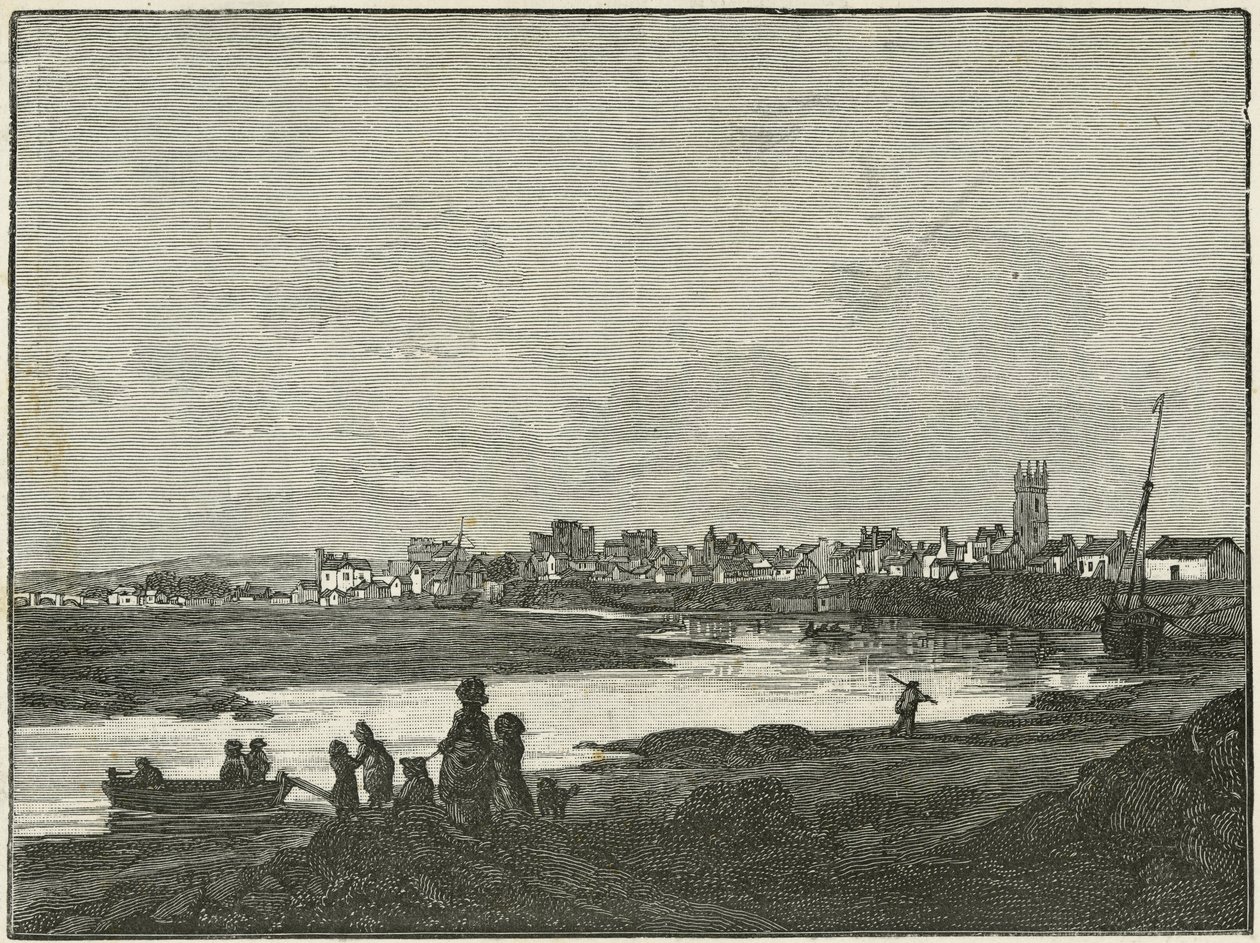 Cardiff depuis le sud - Paul Sandby