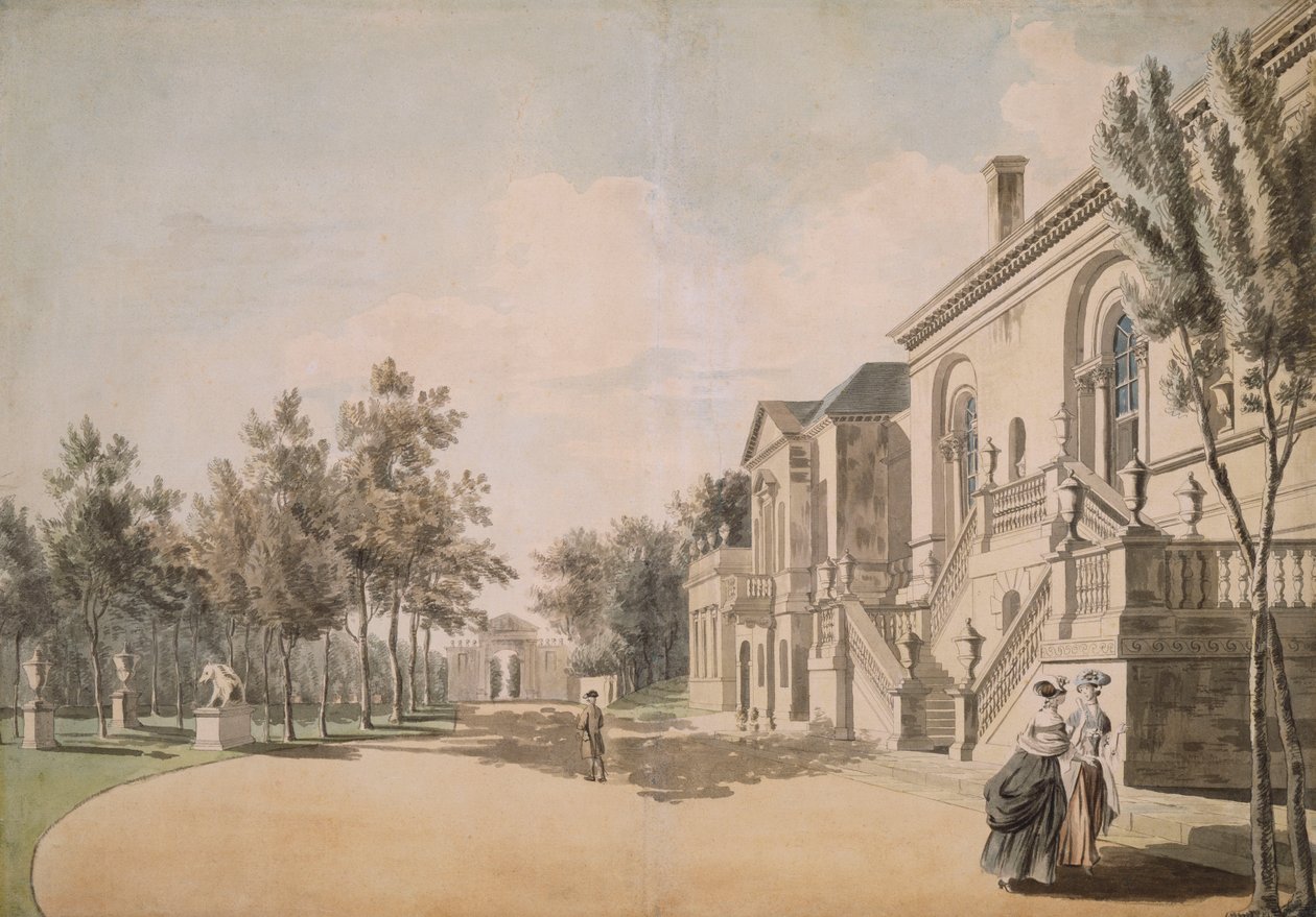 Maison de Chiswick, 1766-1768 - Paul Sandby