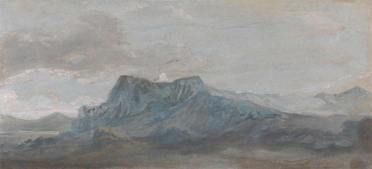 Étude de montagne galloise - Paul Sandby