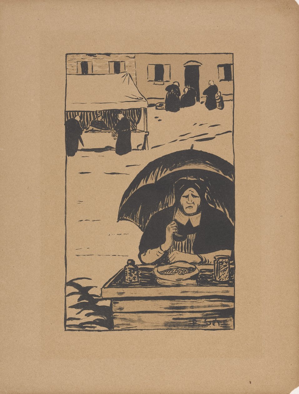 La marchande ambulante (1895) - Paul Sérusier