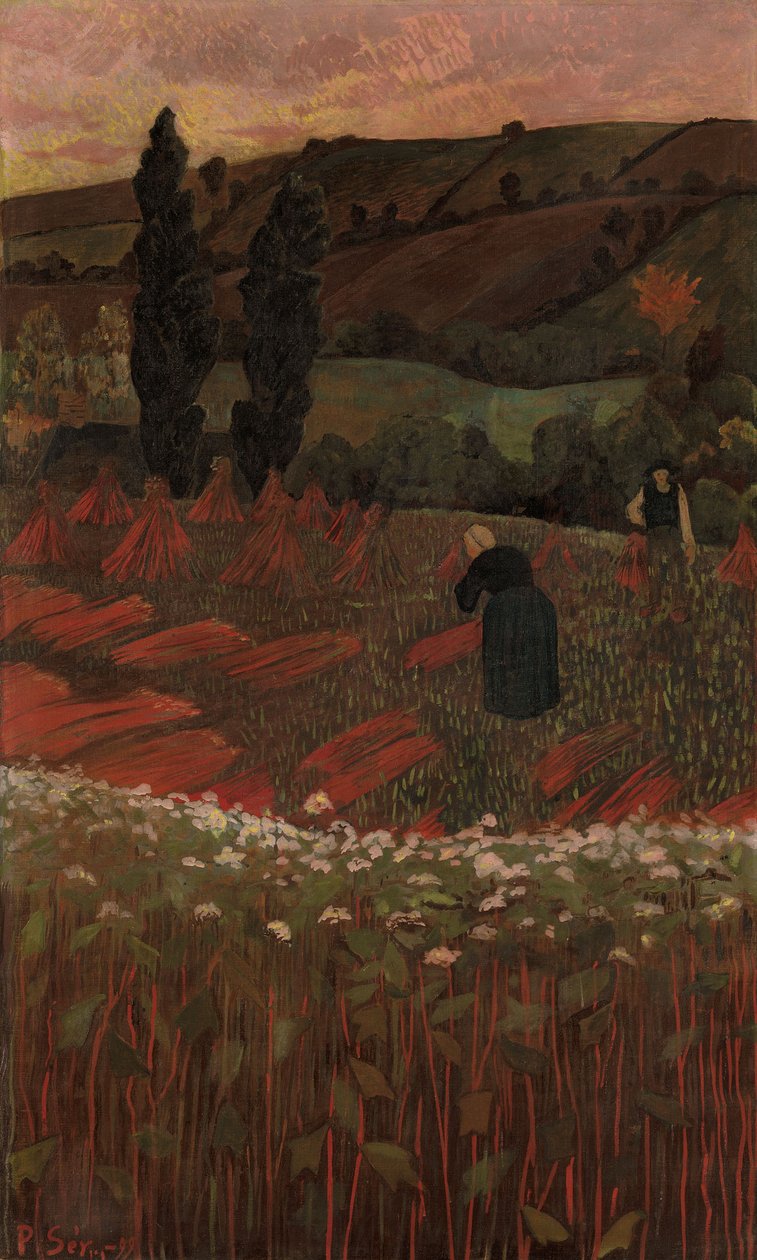 La récolte de sarrasin - Paul Sérusier