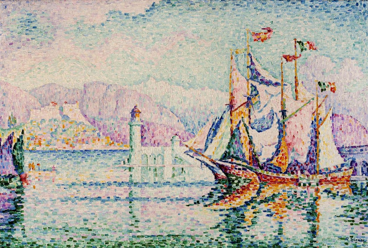 Antibes - Le matin - Paul Signac