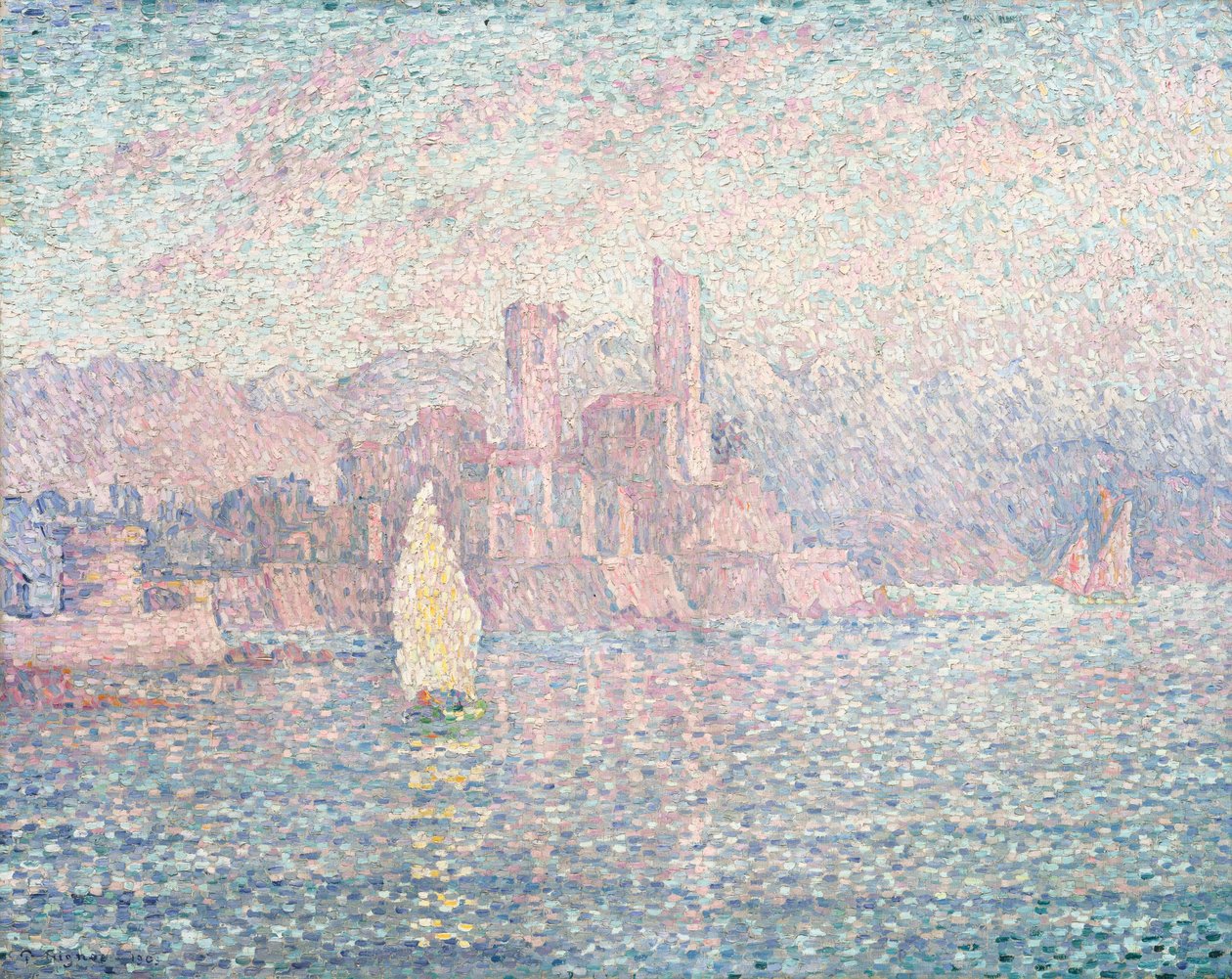 Antibes, matin - Paul Signac