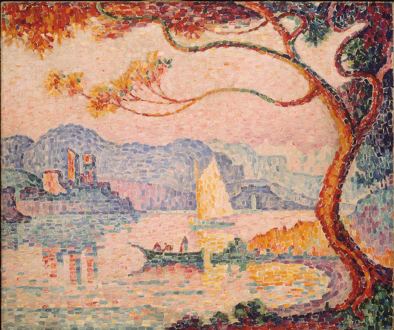 Antibes, Petit Port de Bacon, 1917 - Paul Signac