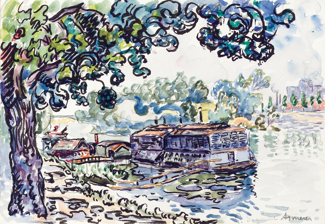 Asnières, vers 1900-05 - Paul Signac