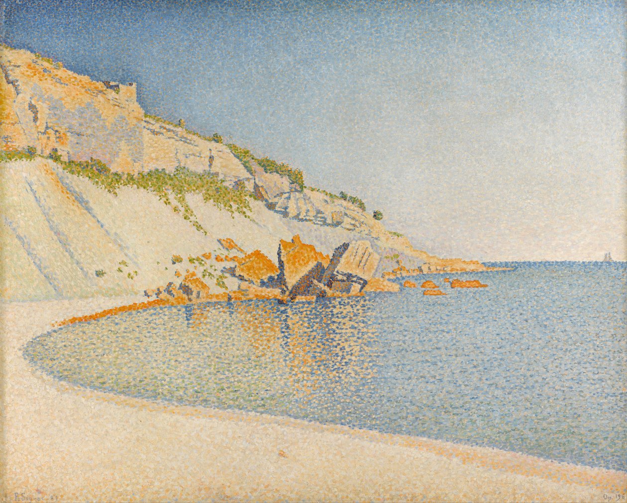 Cassis, Cap Lombard, opus 196 - Paul Signac