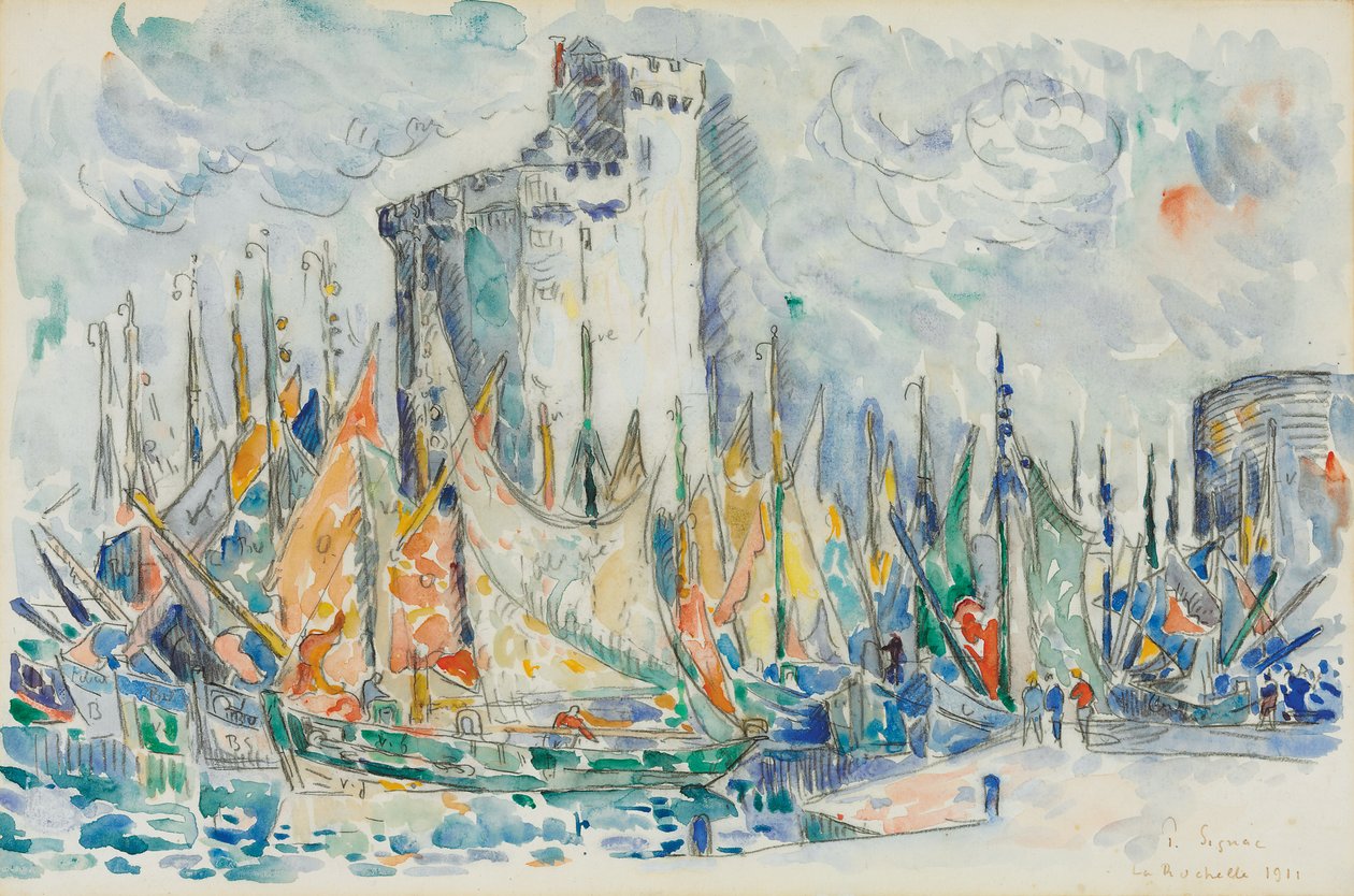 La Rochelle, 1911 - Paul Signac