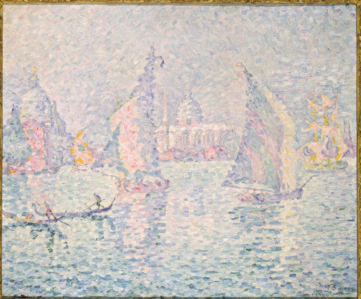 La brume verte, Venise - Paul Signac