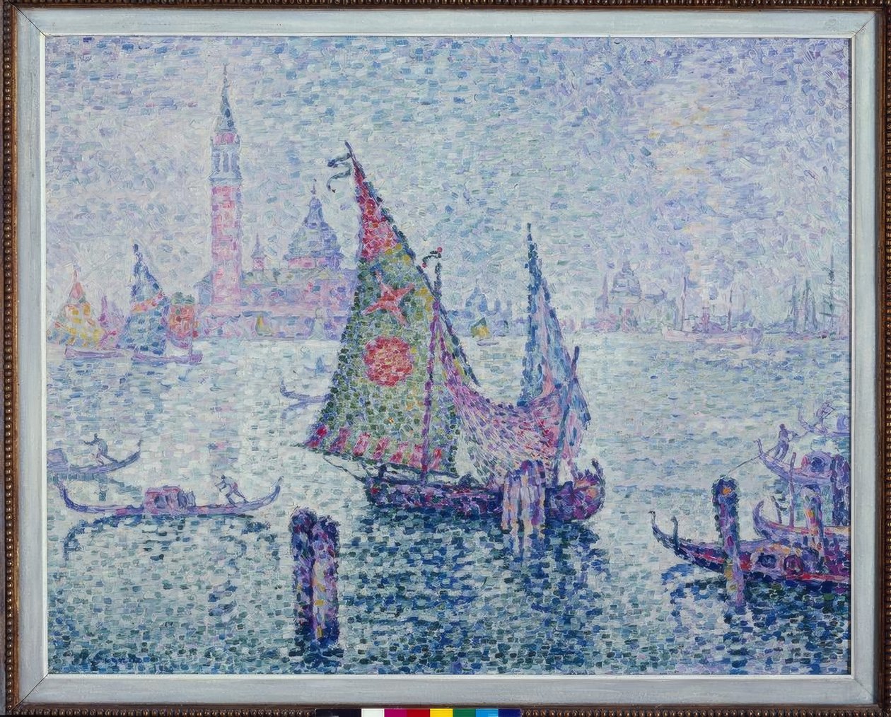 La voile verte, Venise - Paul Signac