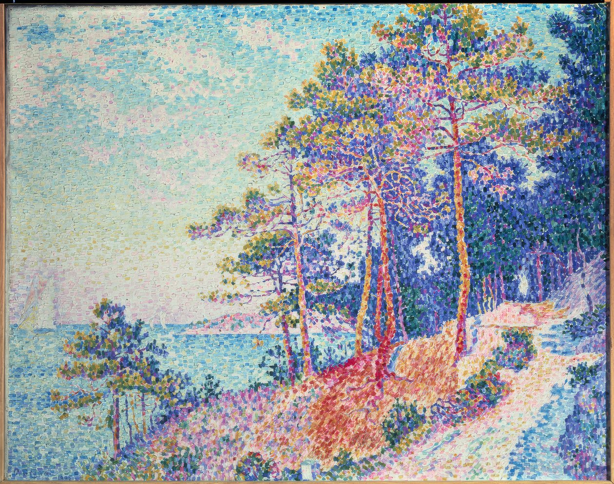 Saint Tropez, Le chemin de la douane - Paul Signac