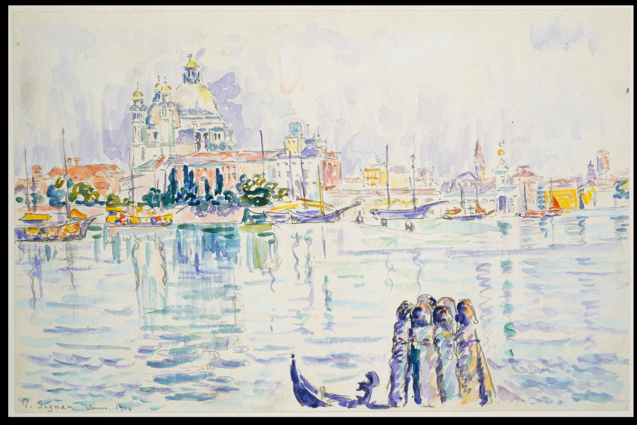 Venise, le Grand Canal - Paul Signac