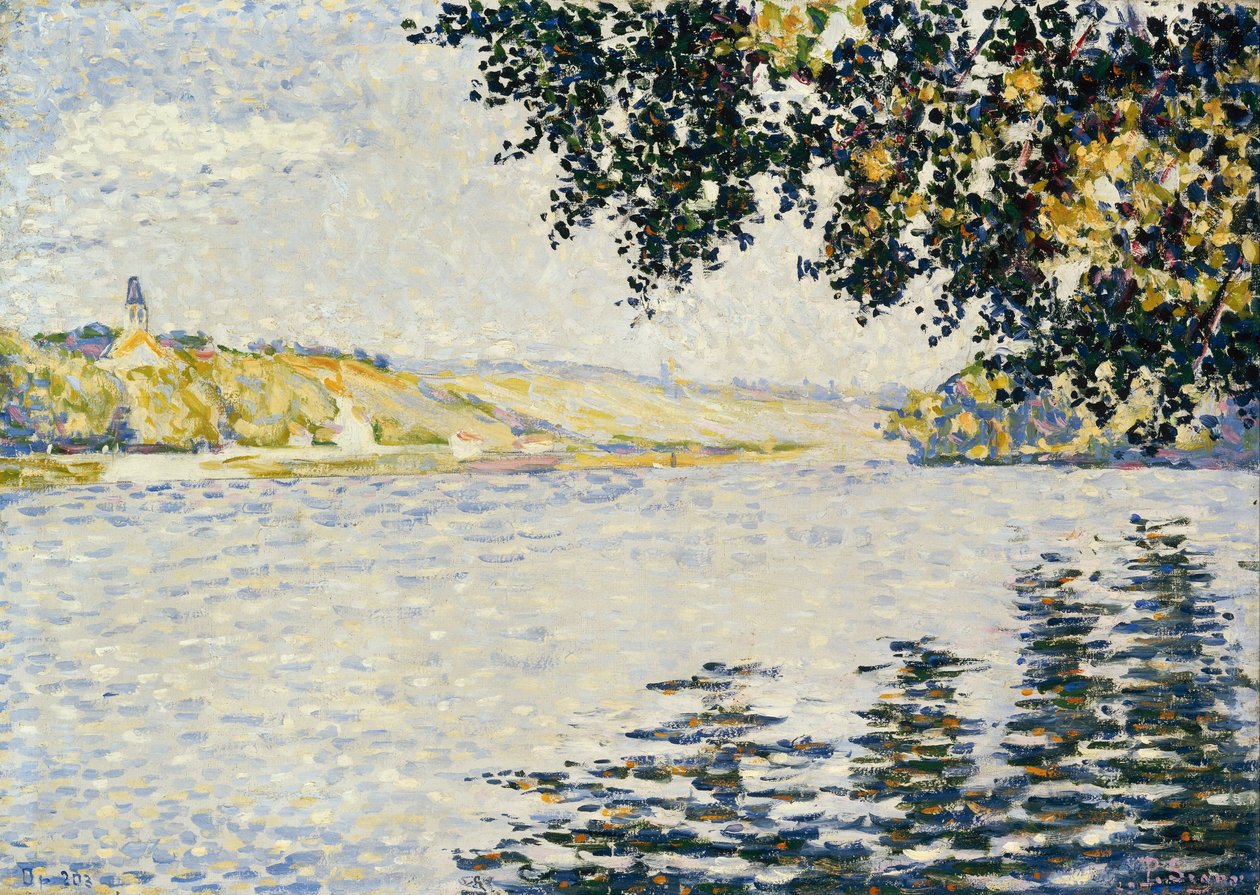 Vue de la Seine à Herblay - Paul Signac
