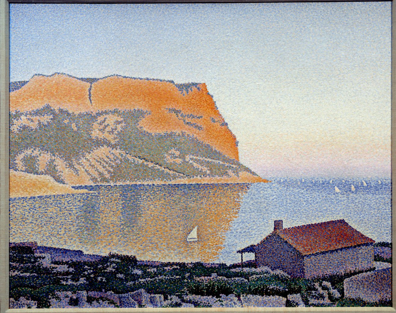 Vue de la baie de Cassis, Cap Canaille - Paul Signac