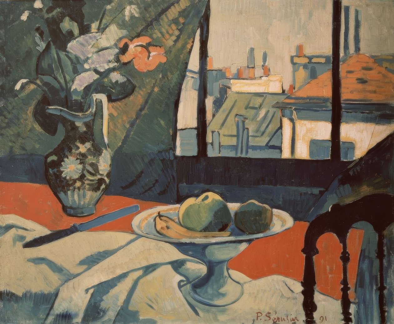 Nature morte à la fenêtre - Paul Sérusier