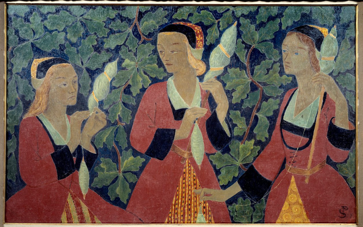 Les trois fileuses - Paul Sérusier