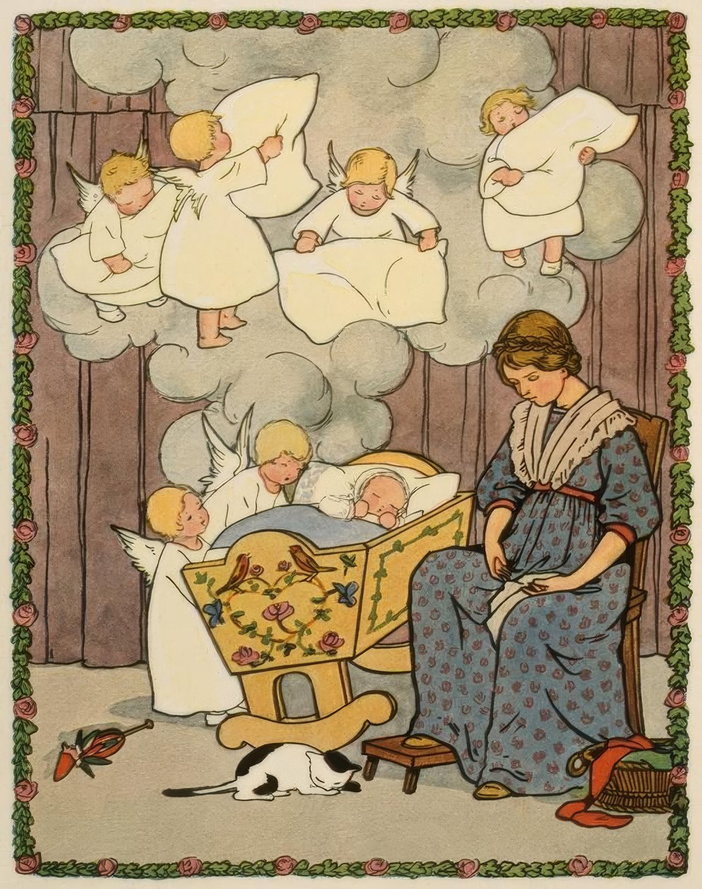 Les anges ont fait le lit, les plumes volent en bas - Pauli Ebner