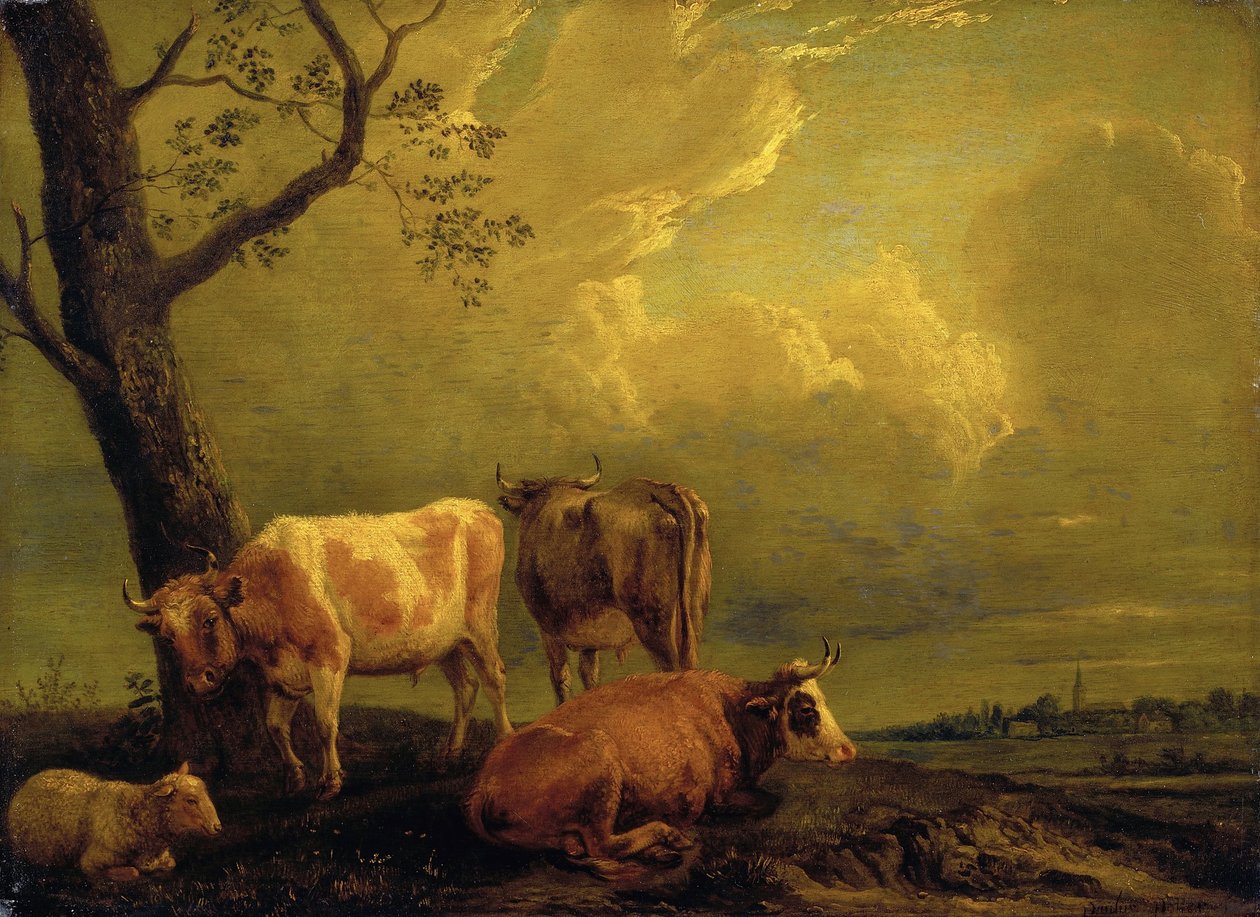 Bétail et Moutons - Paulus Potter