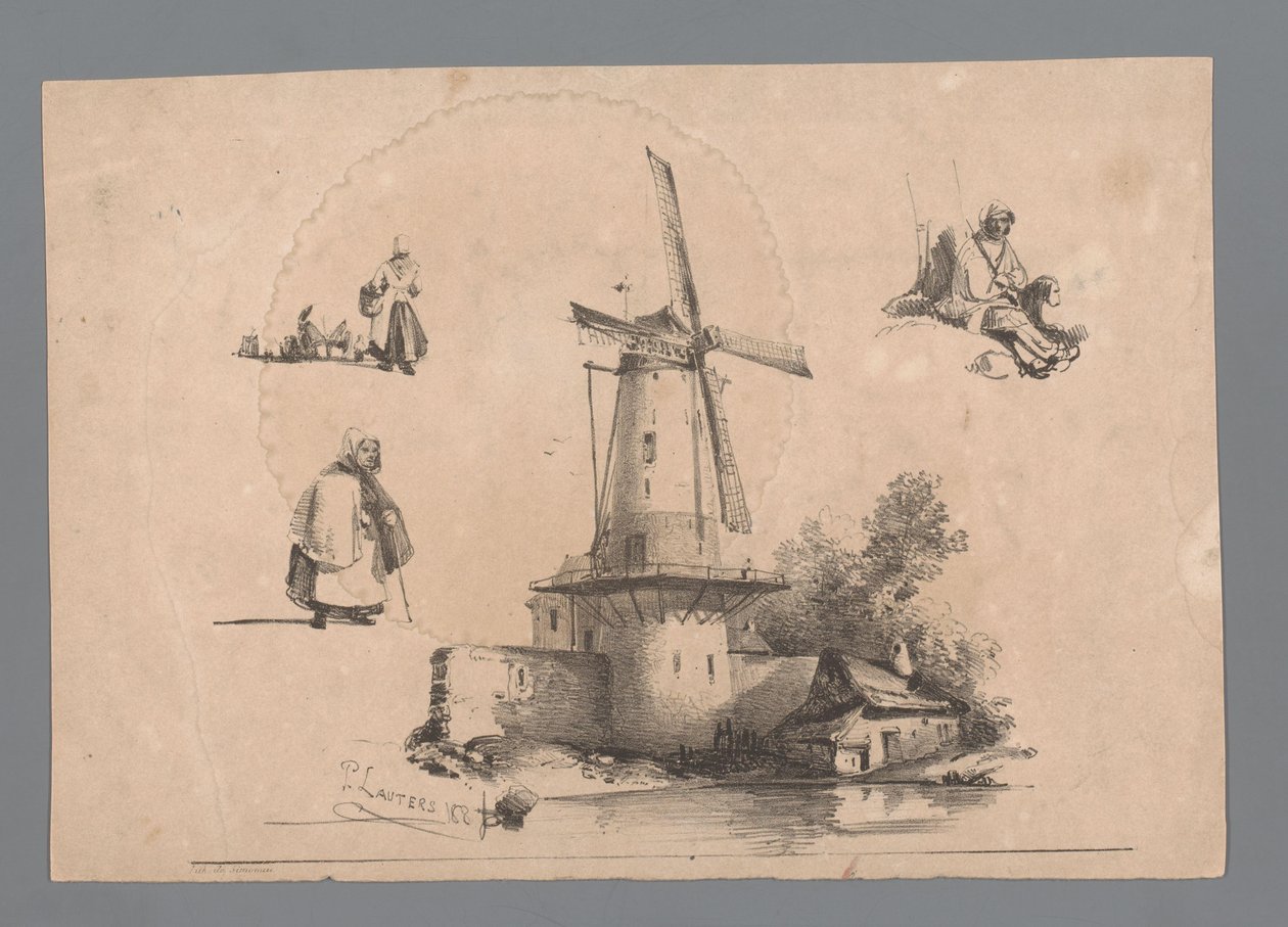 Moulin au bord de l