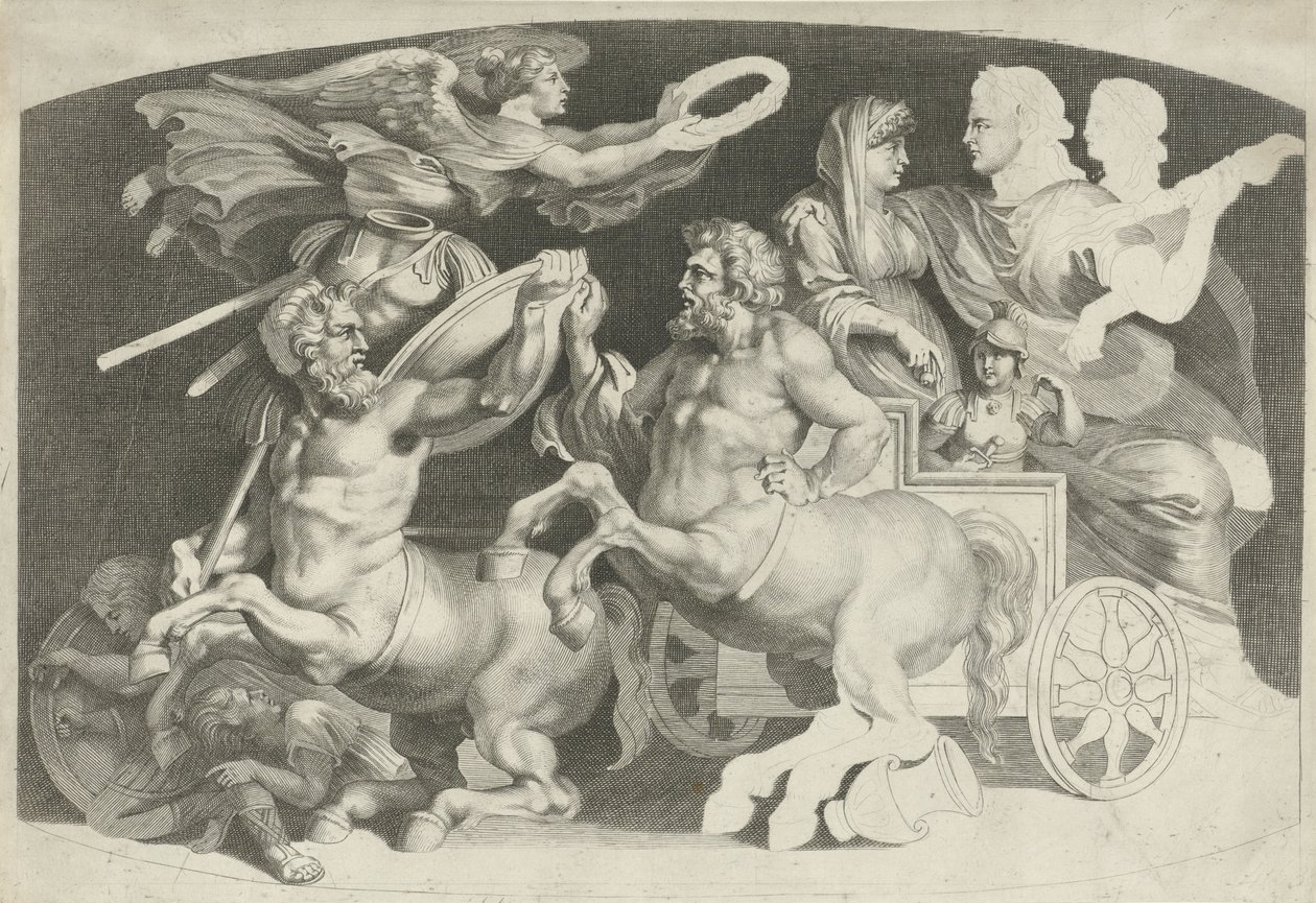 Camée avec le triomphe de Germanicus et Agrippine - Paulus Pontius (attributed to)