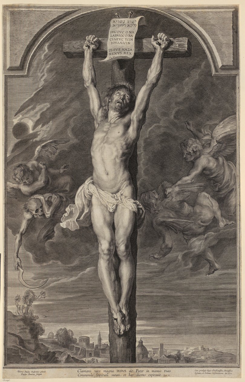 Le Christ en croix - Paulus Pontius