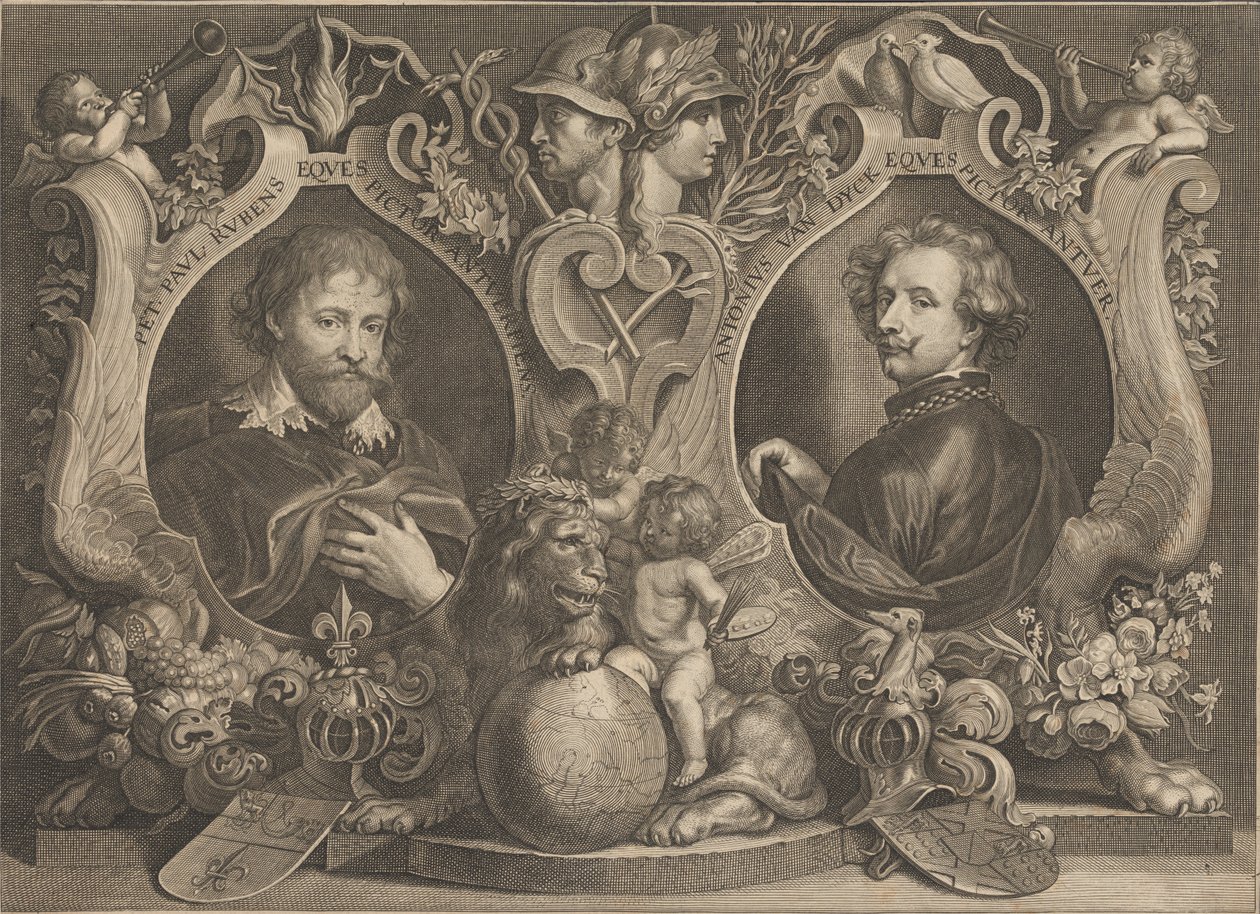 Paulus Pontius - Antonius Van Dyck Eques et Peter Paul Rubens Eques - Google Art Project - Paulus Pontius