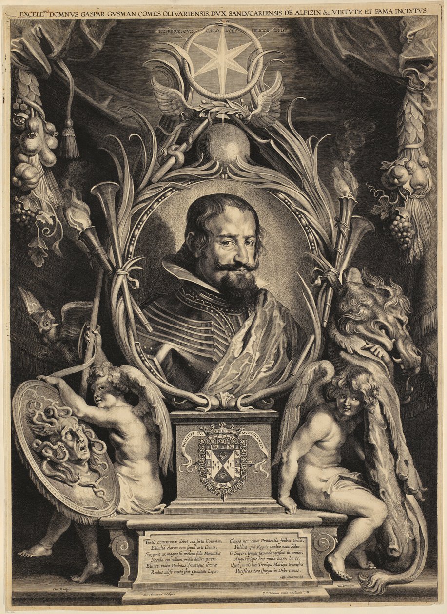Portrait de Gaspar de Guzmán, comte d
