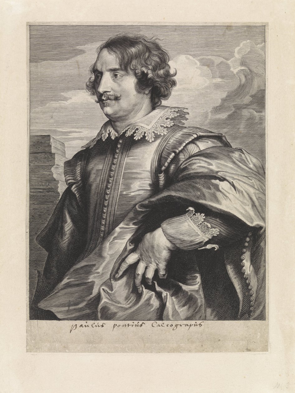 Portrait du graveur Paulus Pontius - Paulus Pontius