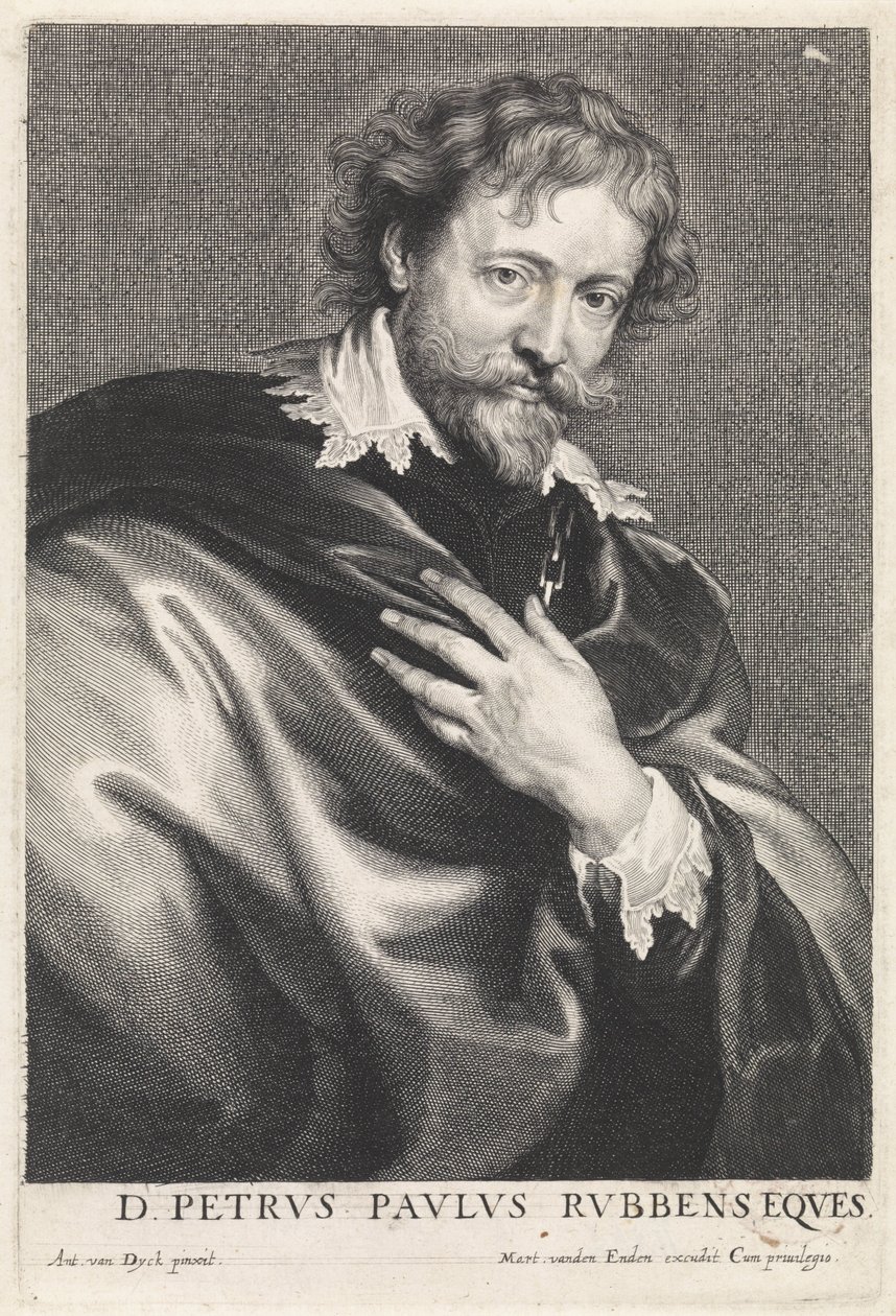 Portrait du peintre Peter Paul Rubens - Paulus Pontius