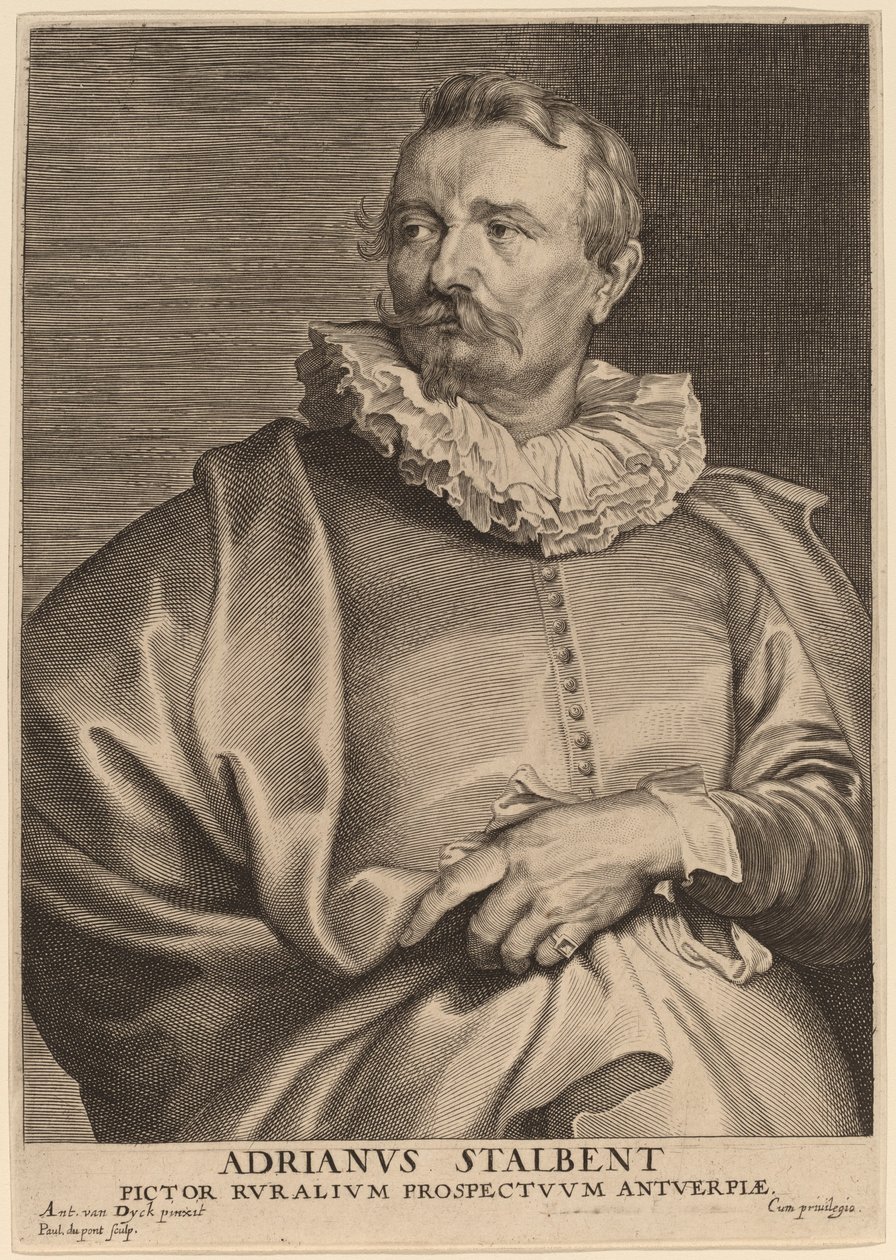 Adriaen van Stalbemt - Paulus Pontius after Sir Anthony van Dyck