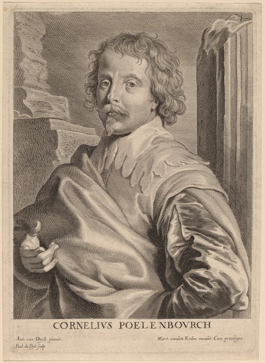 Cornelis van Poelenburgh - Paulus Pontius after Sir Anthony van Dyck