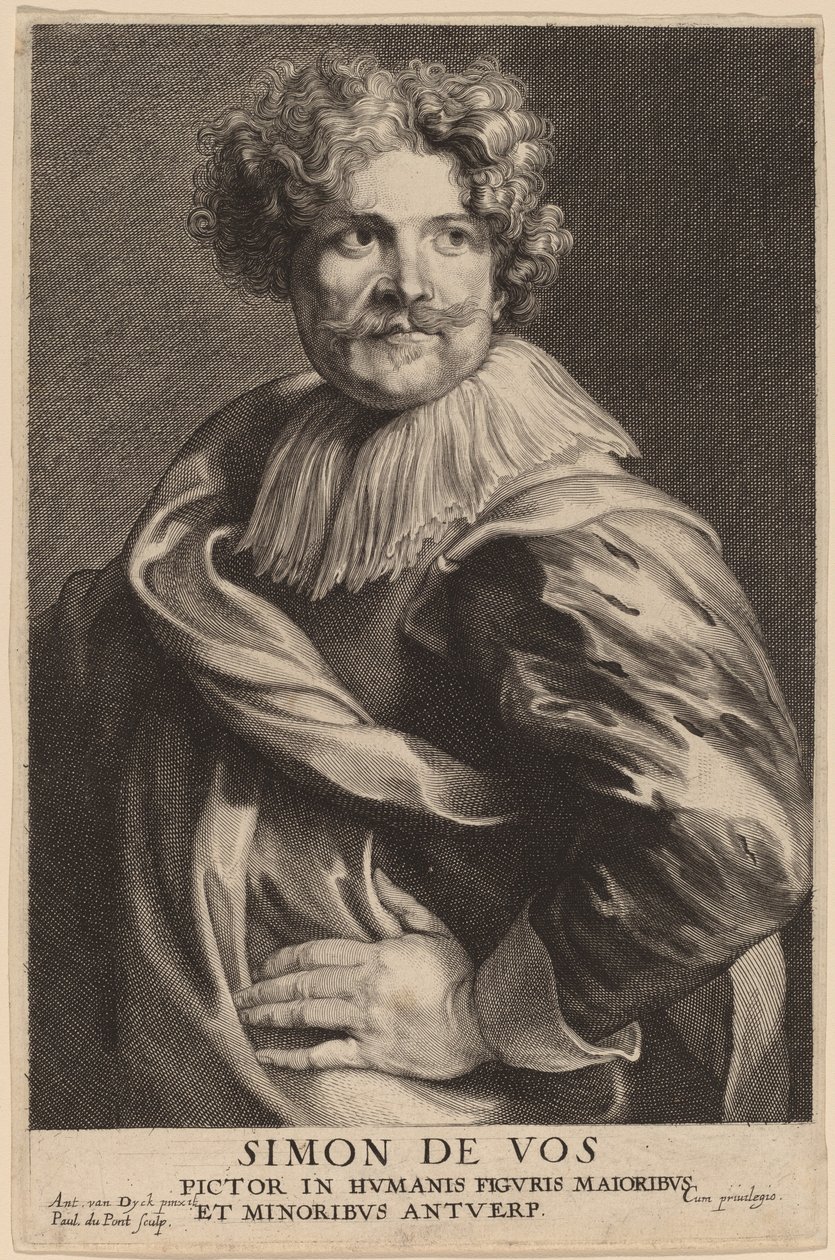 Simon de Vos - Paulus Pontius after Sir Anthony van Dyck