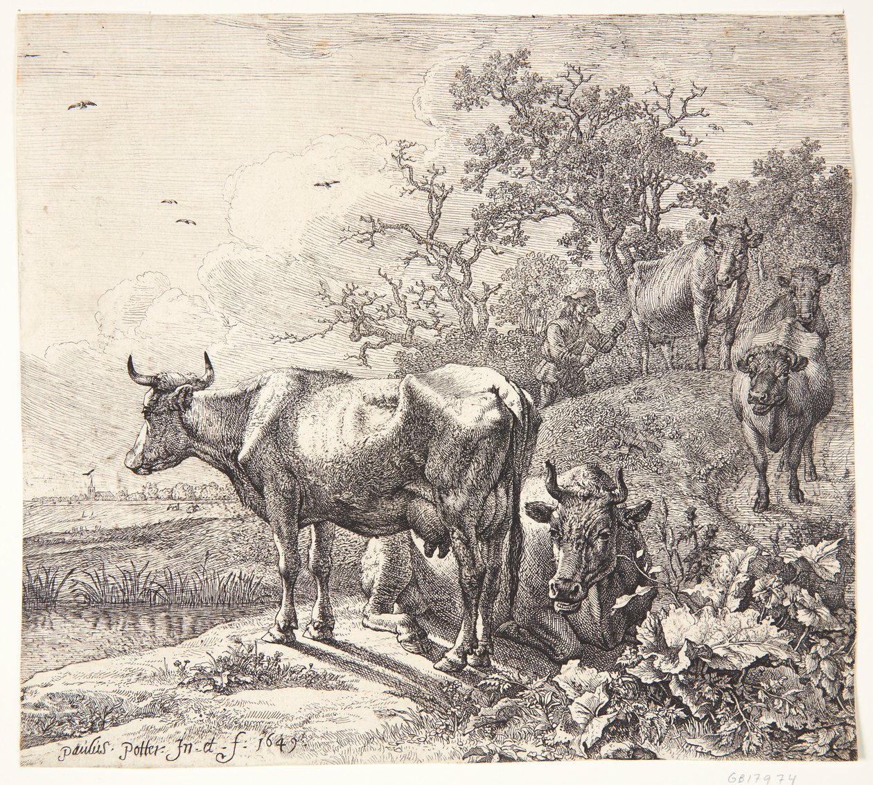 Le berger - Paulus Potter
