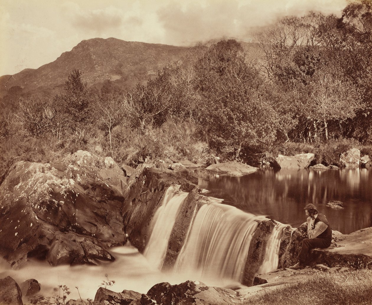 Cascade, comté de Wicklow, c. 1870 (photo) - Payne Jennings