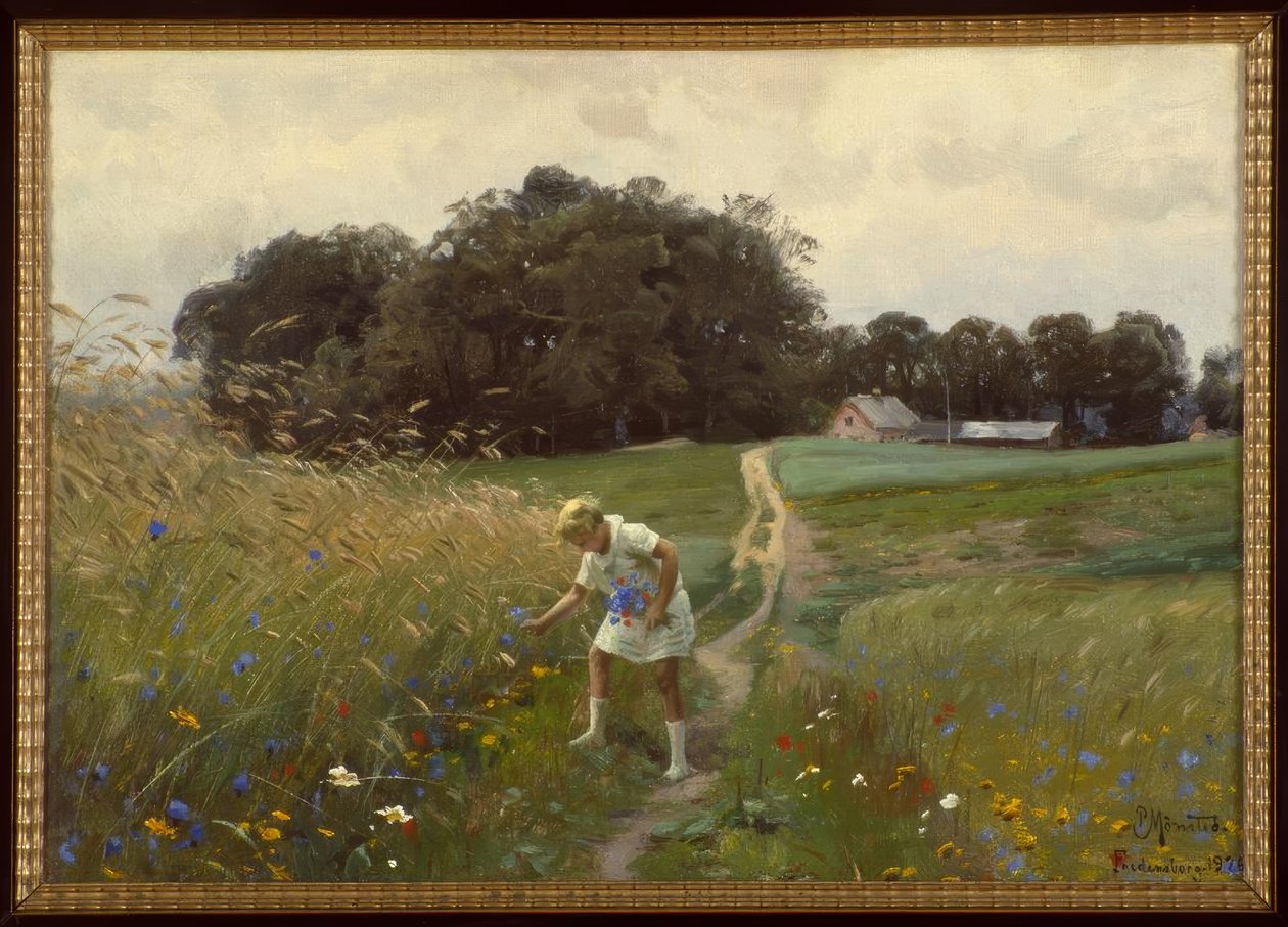 Le bouquet de prairie - Peder Monsted