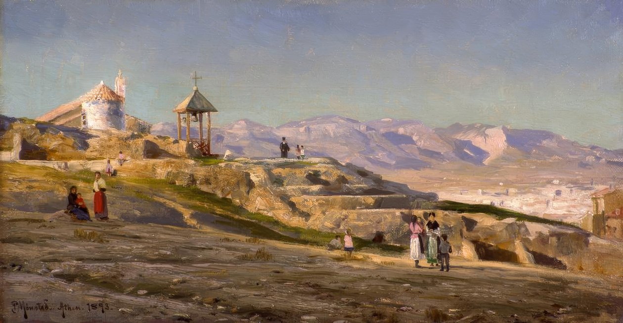 Après-midi à Athènes - Peder Monsted