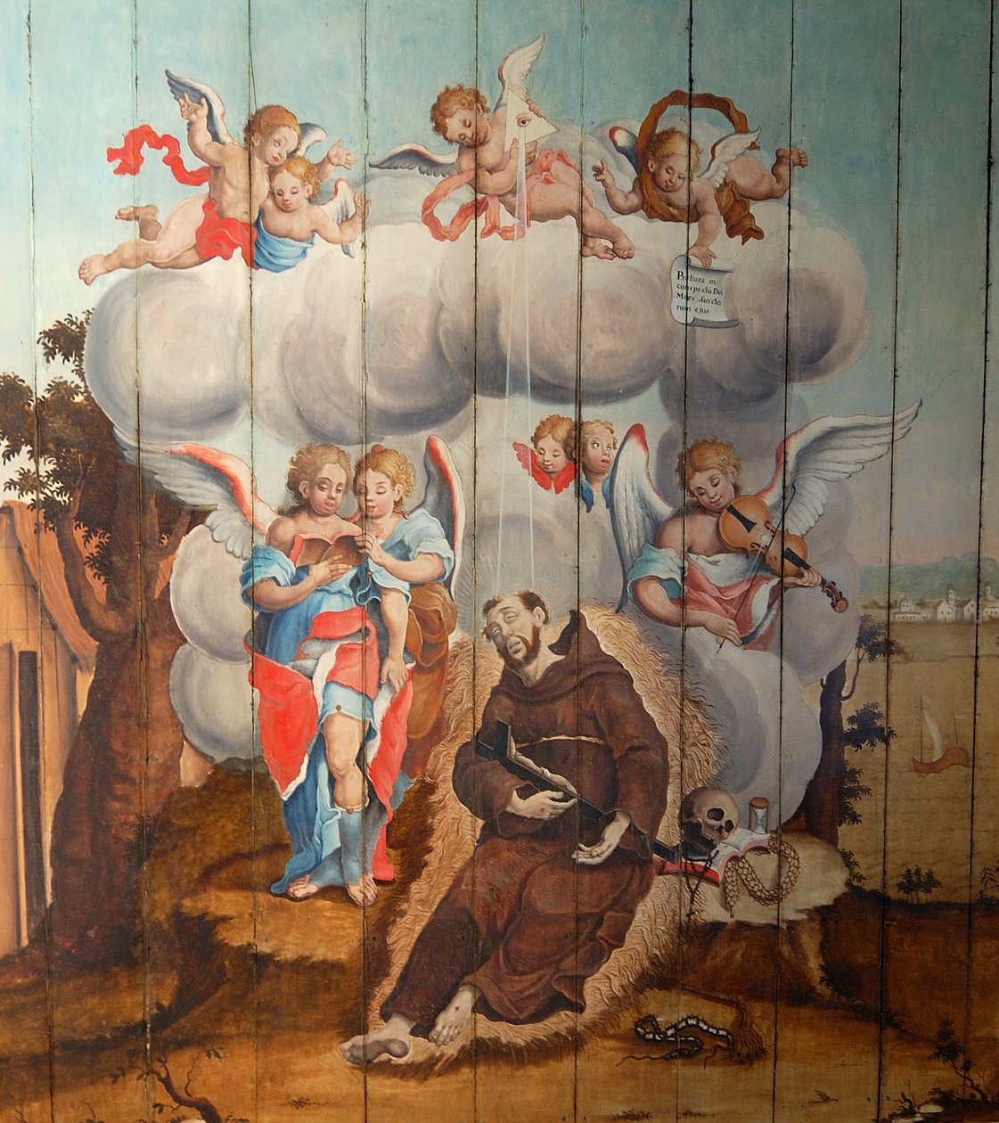 Portugais : Agonie et mort de Saint François - Pedro Caetano